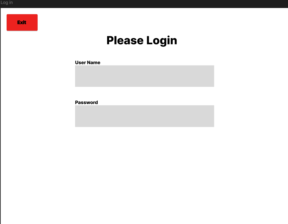 Log In